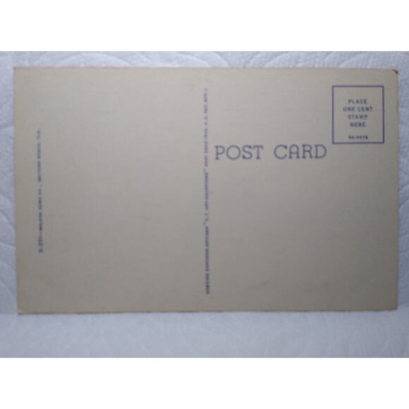 Greetings From Daytona Beach Florida Large Letter Linen Postcard Curt Teich - Picture 2 of 2